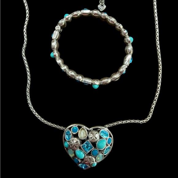 Brighton set of bangle and necklace(retired) - Picture 1 of 8